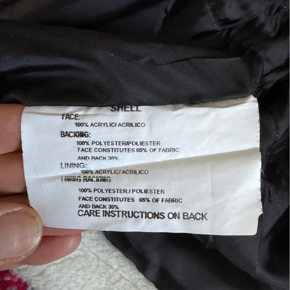 VINTAGE Denali Winter Scene Fleece Vest size Medium - Picture 4 of 5